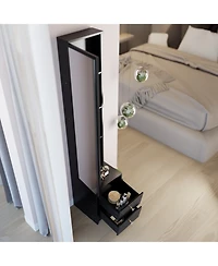 Streamdale Furniture Full Body Mirror Cabinet - Extra Large Storage