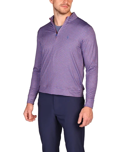 Tailorbyrd Men's Footballs Performance Quarter Zip