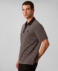 Calvin Klein Men's Ottoman Stripe Polo Shirt