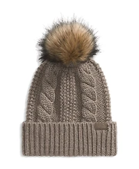 The North Face Women's Oh Mega Faux-Fur Pom Beanie