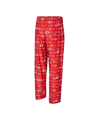 Concepts Sport Men's Red Kansas City Chiefs Mosaic All Over Print Pants