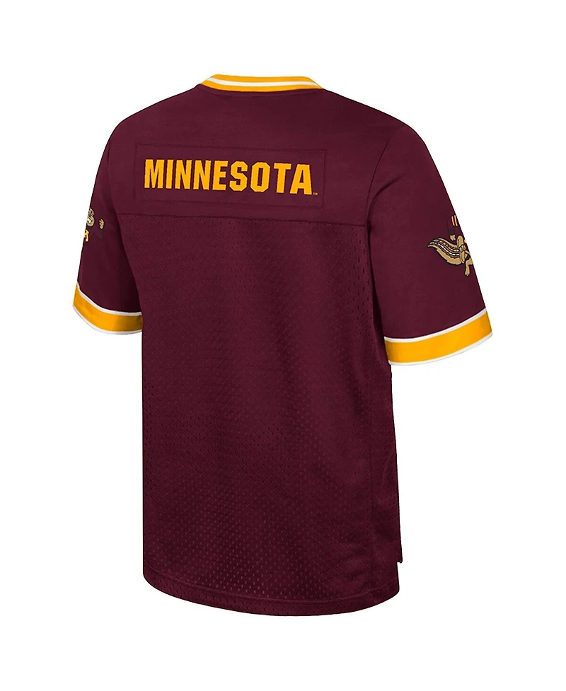 Colosseum Men's Maroon Minnesota Golden Gophers Nothing But The Hits Football Jersey
