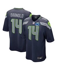 Nike Men's Sam Darnold College Navy Seattle Seahawks Team 50th Season Game Jersey