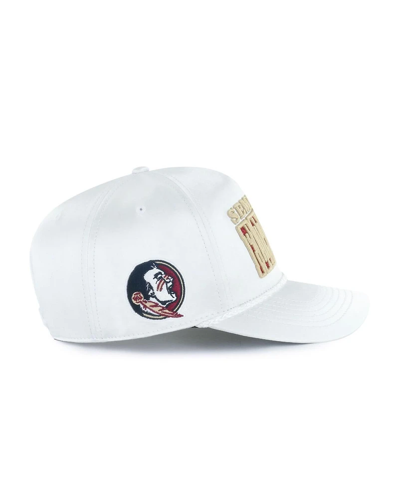 '47 Brand Women's White Florida State Seminoles Outspoken Hitch Adjustable Hat