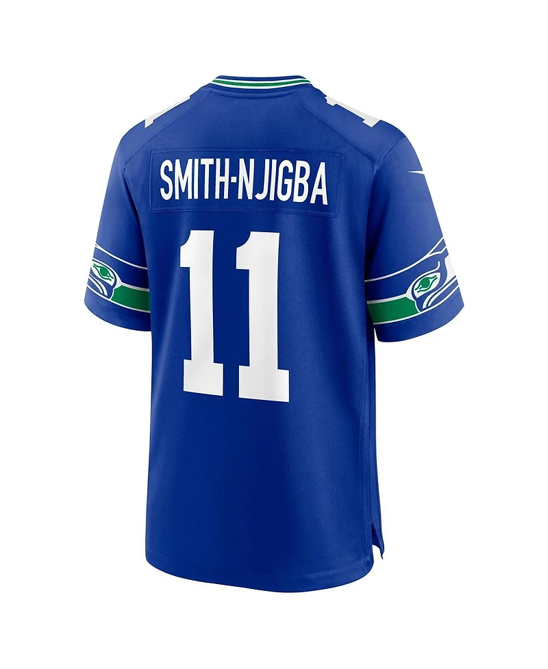 Nike Men's Jaxon Smith-Njigba Royal Seattle Seahawks Alternate 2 50th Season Game Jersey