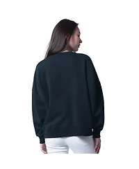 G-iii 4Her by Carl Banks Women's Navy Houston Texans Oversized Feud Sweatshirt