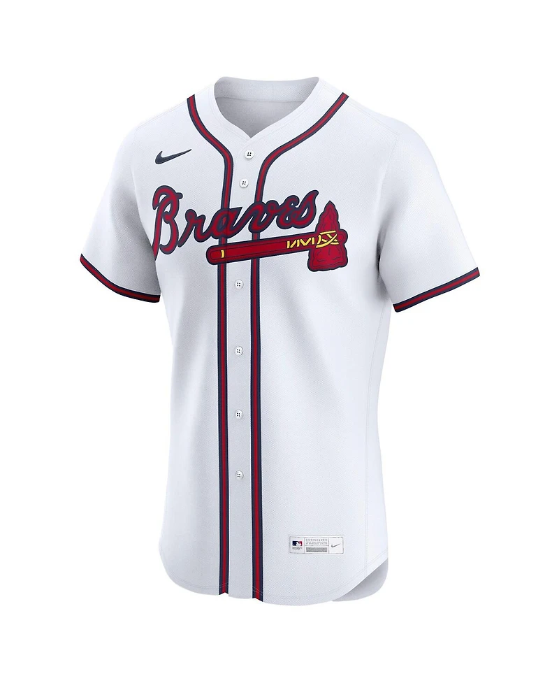 Nike Men's Matt Olson White Atlanta Braves Home Elite Player Jersey