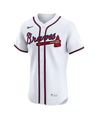 Nike Men's Matt Olson White Atlanta Braves Home Elite Player Jersey