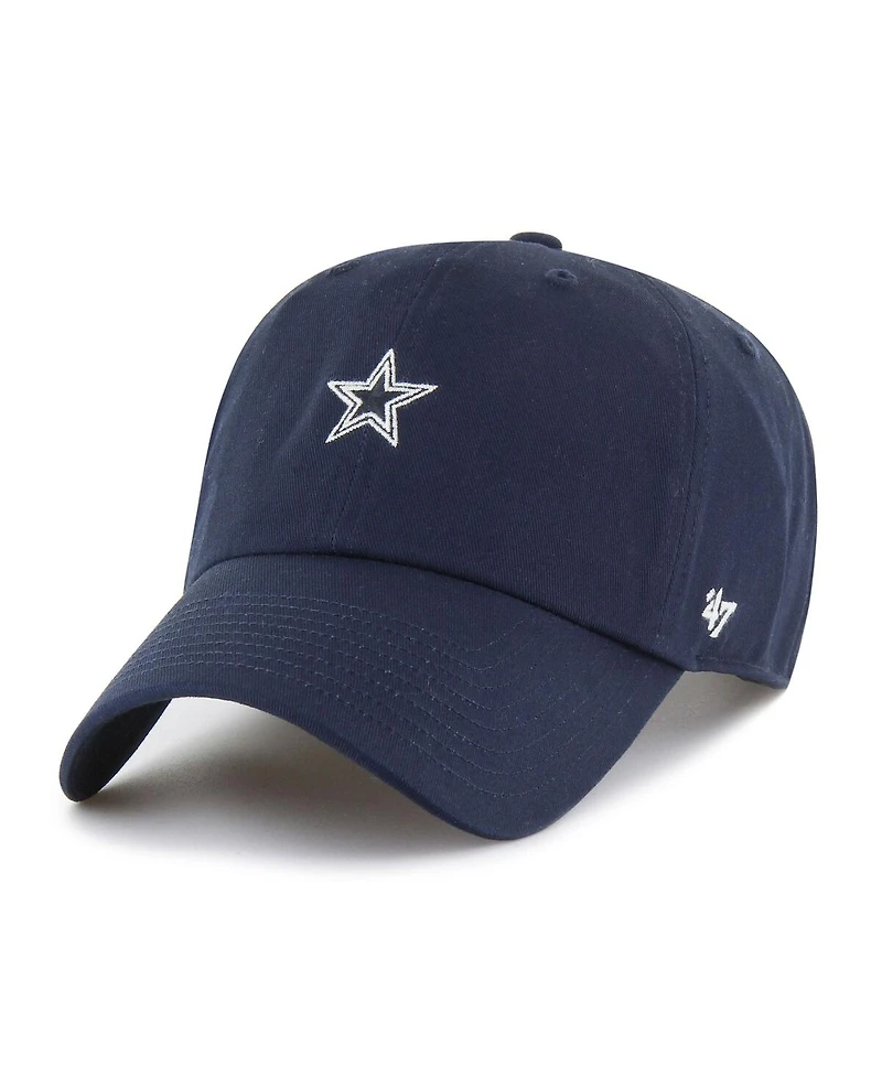 '47 Brand Men's Navy Dallas Cowboys Foundational Clean Up Adjustable Hat