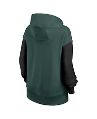 Nike Women's Green/Black Michigan State Spartans Oversized Legacy Phoenix Pullover Hoodie