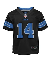 Nike Preschool Amon-Ra St. Brown Black Detroit Lions Alternate Player Game Jersey