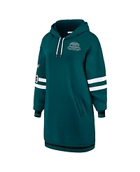 Wear by Erin Andrews Women's Midnight Green Philadelphia Eagles Hoodie Dress