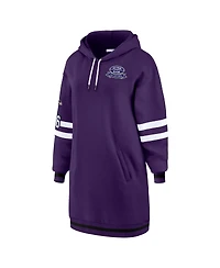 Wear by Erin Andrews Women's Purple Baltimore Ravens Hoodie Dress
