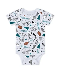 Wear by Erin Andrews Baby Boys and Girls 3-Piece Jacksonville Jaguars Turn Me Around Bodysuits Pant Set