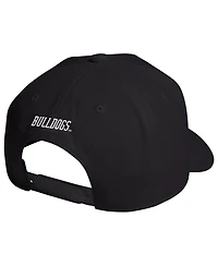 Adidas Men's and Women's Black Mississippi State Bulldogs Blackout A-Frame Adjustable Hat