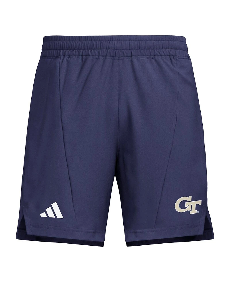 Adidas Men's Navy Georgia Tech Yellow Jackets Program Woven Training Shorts