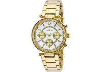 Invicta Women's Angel Quartz Chronograph Silver Dial Stainless Steel Bracelet Watch