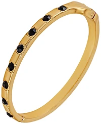 Guess Rhinestone Gold-Tone Bangle Bracelet