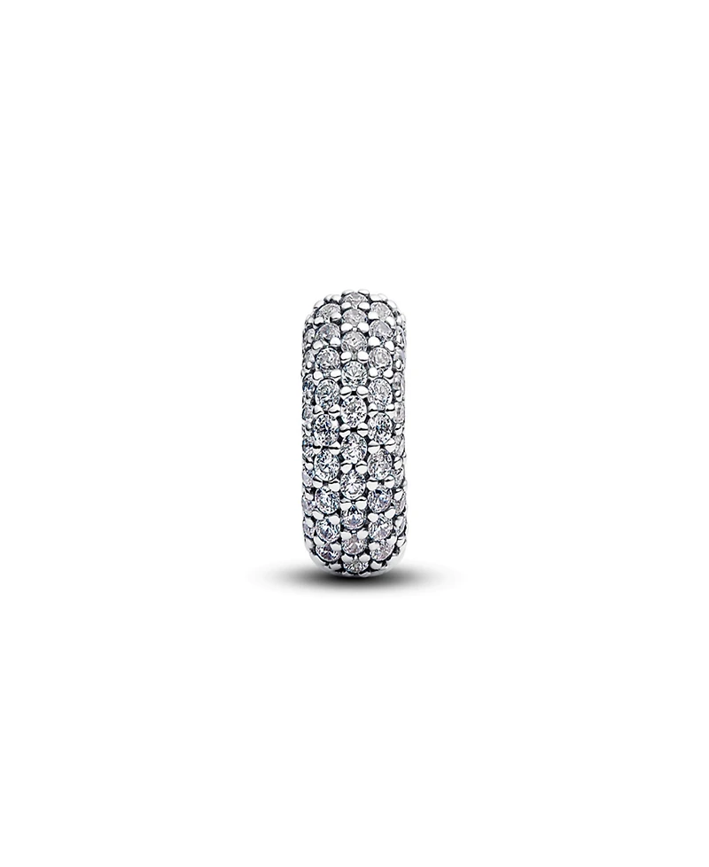 Pandora Cubic Zirconia Pave Clip Charms