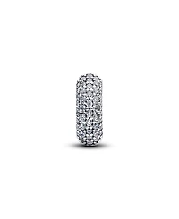 Pandora Cubic Zirconia Pave Clip Charms