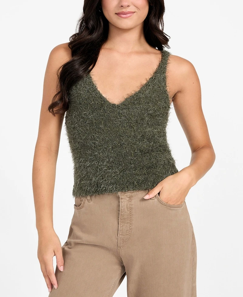 Guess Women's Bea Sleeveless Sweater Tank Top