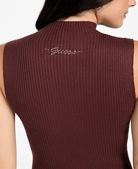 Guess Women's Julia Seamless Sleeveless Sweater Dress