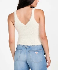Guess Women's Sleeveless Sweater Tank Top