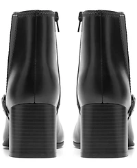 Clarks Collection Women's Keirsta Day Block Heel Booties