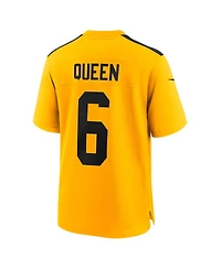 Nike Men's Patrick Queen Gold Pittsburgh Steelers Alternate 1933 Throwback Game Jersey