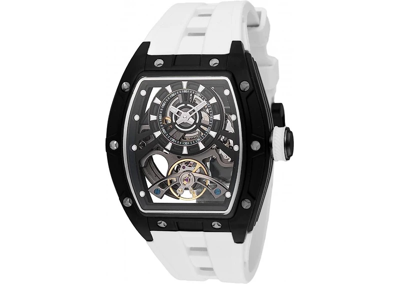 Invicta Men's 49035 S1 Rally Automatic 3 Hand Black Dial Watch