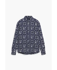 Desigual Men's Long-sleeve checkered shirt