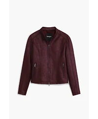 Desigual Women's Combined faux leather jacket