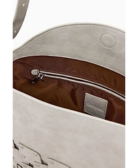 Desigual Women's Medium studded patch handbag