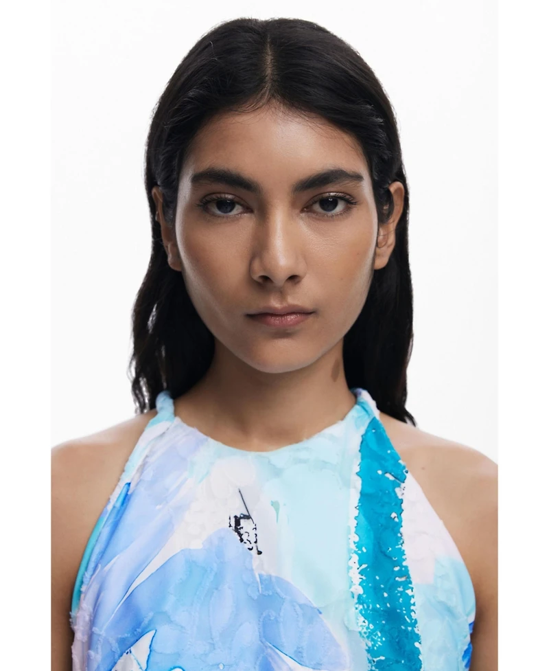 Desigual Women's Floral tank top