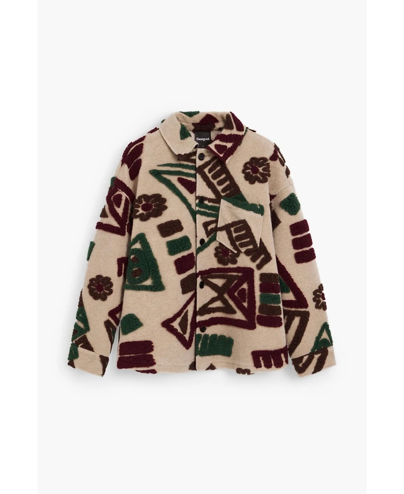 Desigual Men's 3D fleece jacket