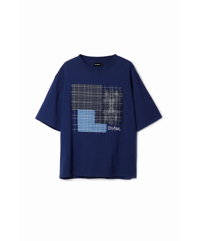 Desigual Men's T-shirt with central patch