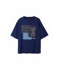 Desigual Men's T-shirt with central patch