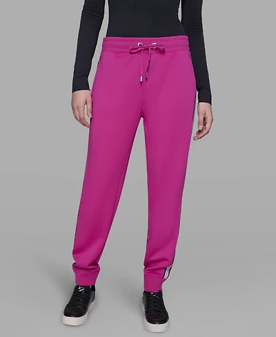 Karl Lagerfeld Paris Women's Logo Tape Jogger