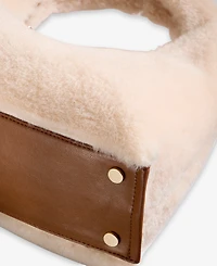 I.n.c. International Concepts Nyrah Faux Fur Hobo Bag, Macy's Exclusive
