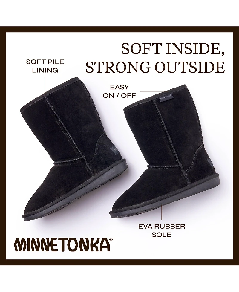 Minnetonka Women's Callahan Suede Mid-Calf Boots
