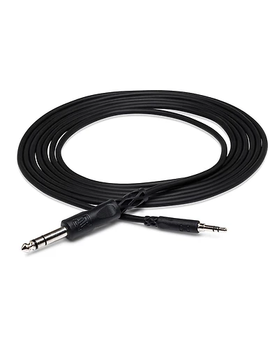 Hosa Technology Stereo Mini Male to Stereo 1/4" Male Cable, 5'
