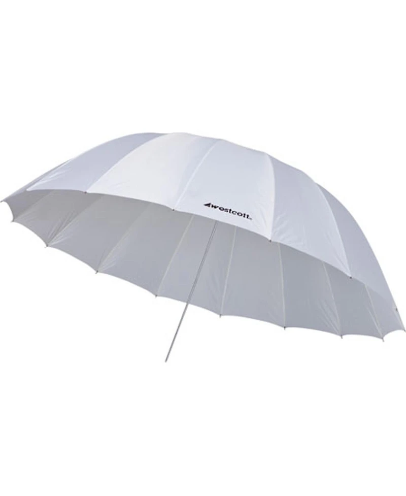 Westcott 7' White Diffusion Parabolic Umbrella