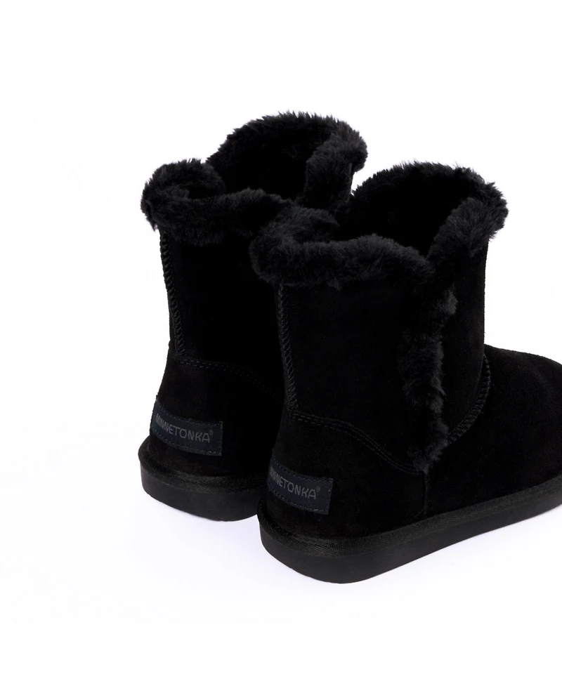 Minnetonka Women's Milltown Suede Mid-Calf Boots