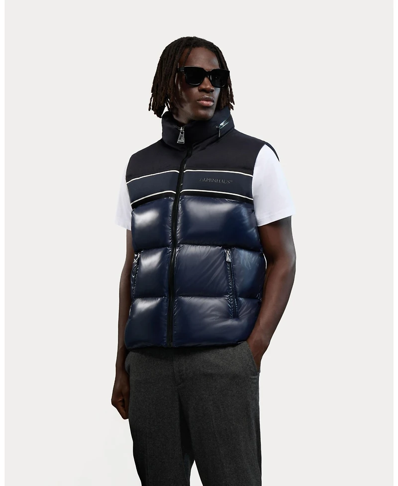 Alpenhaus Men's Pleynet 2-in-1 Puffer with Removable Sleeves