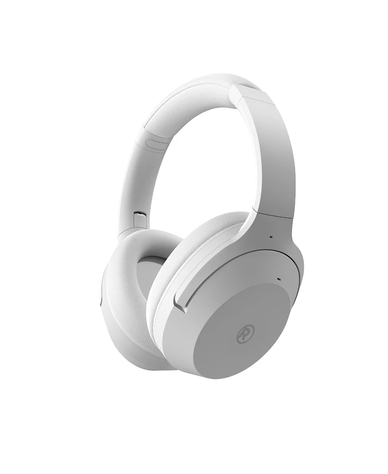 RadioShack Bluetooth 5.4 Active Noise Cancelling Foldable Wireless Headphones With Extended Playtime 3304400 White