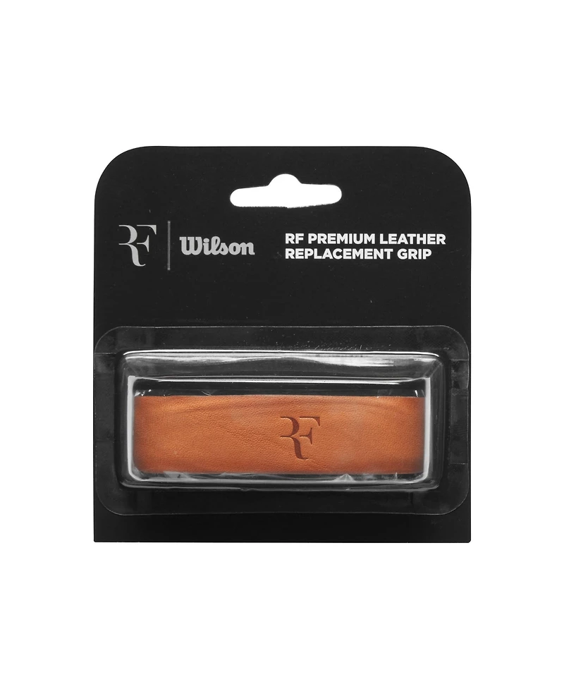 Wilson Rf Leather Replacement Brown Tennis Grip - Brown