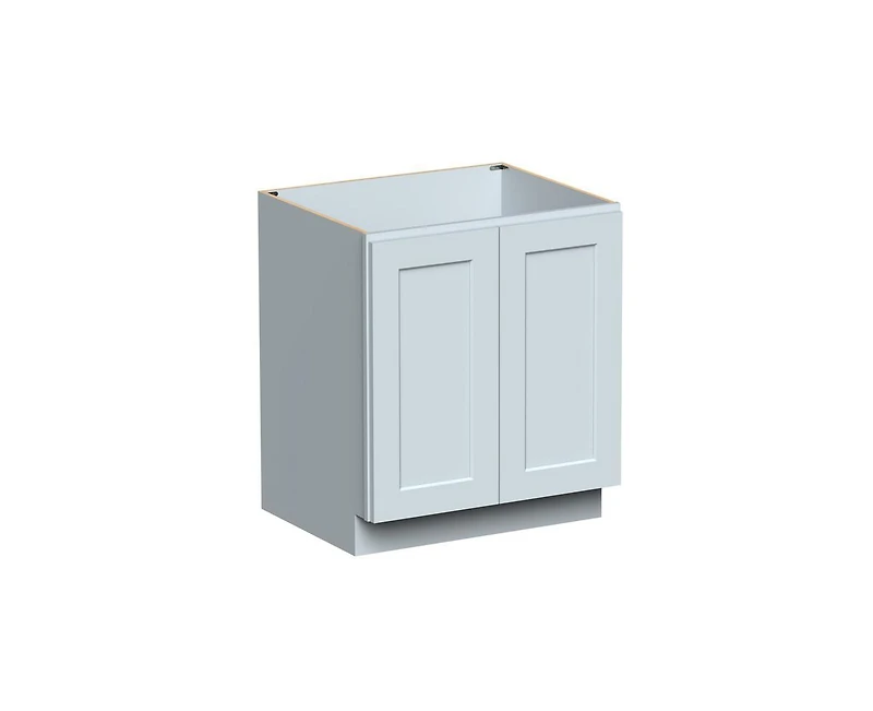 Casainc W30"x D24"x H34.5" Kitchen Base Cabinet with 2 Doors