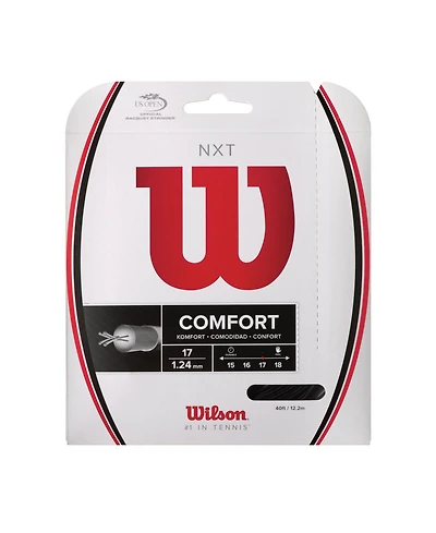 Wilson Nxt 17g Tennis String - Neon Orange
