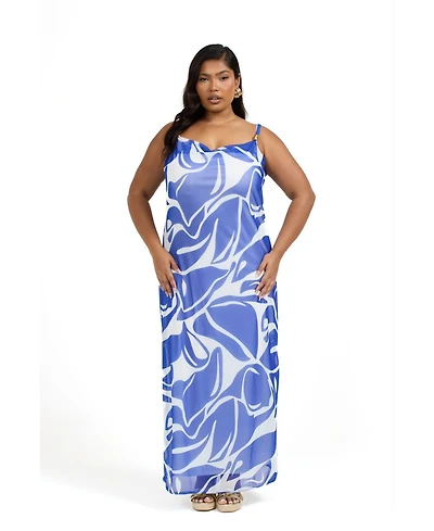 Fashion-szn Curve Women's Plus Maxi Dress