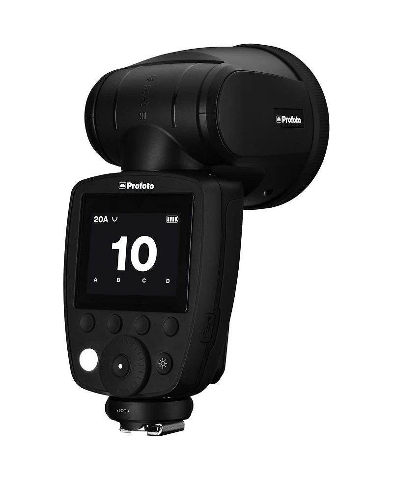Profoto A10 Flash for Nikon, Bundle with Connect Pro Transmitter and Light Stand